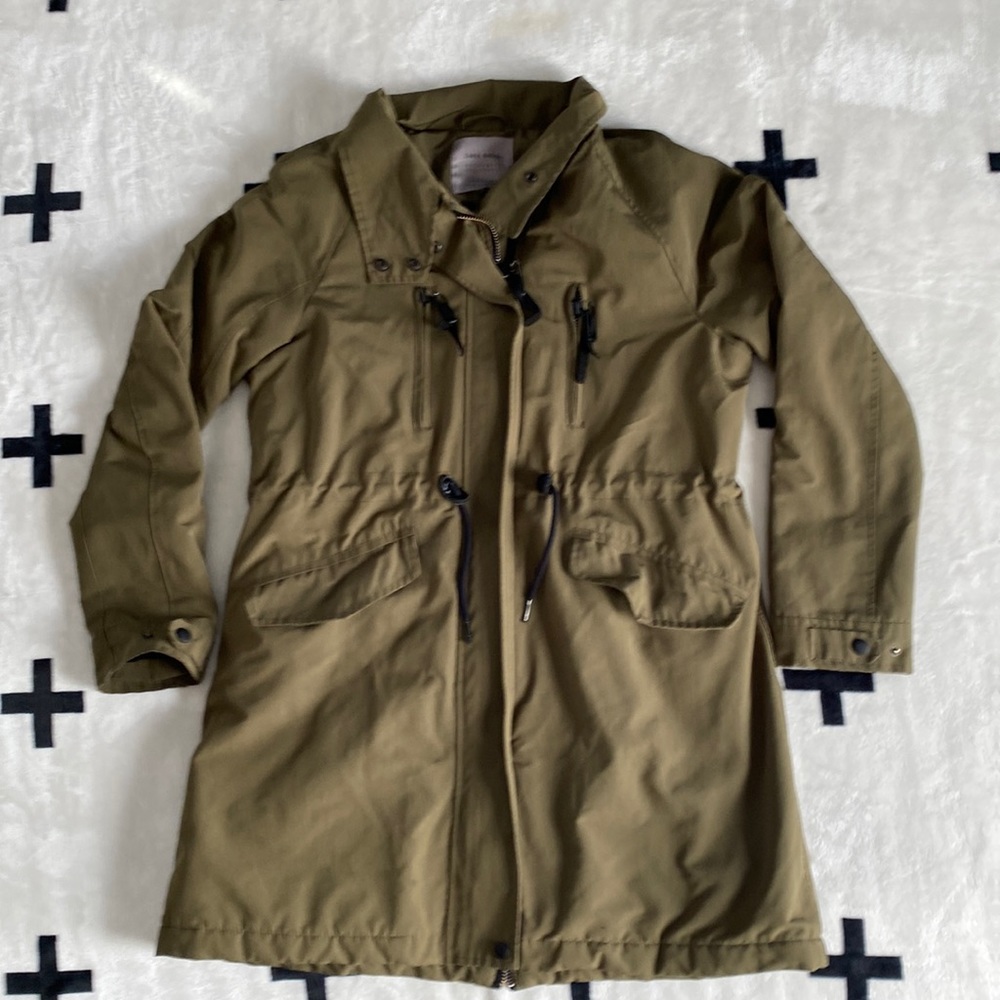 Zara cargo coat